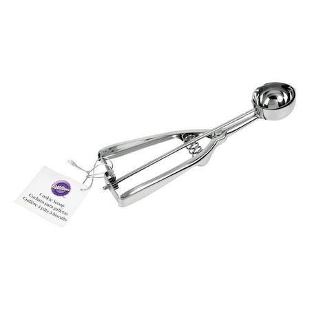 Wilton Wilton Silver Stainless Steel Cookie Scoop 0.66 oz 191007351